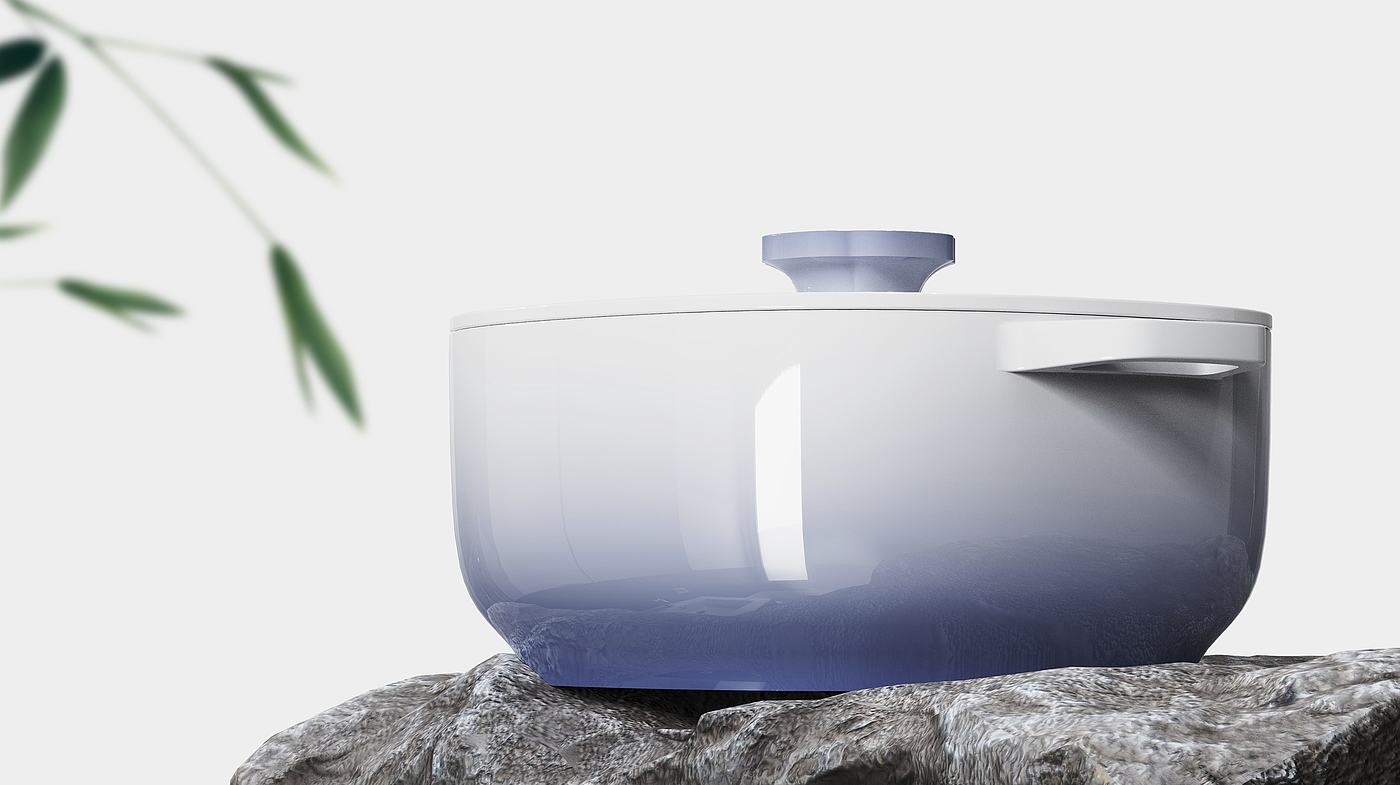 National tide，Enamel pot，kitchen，