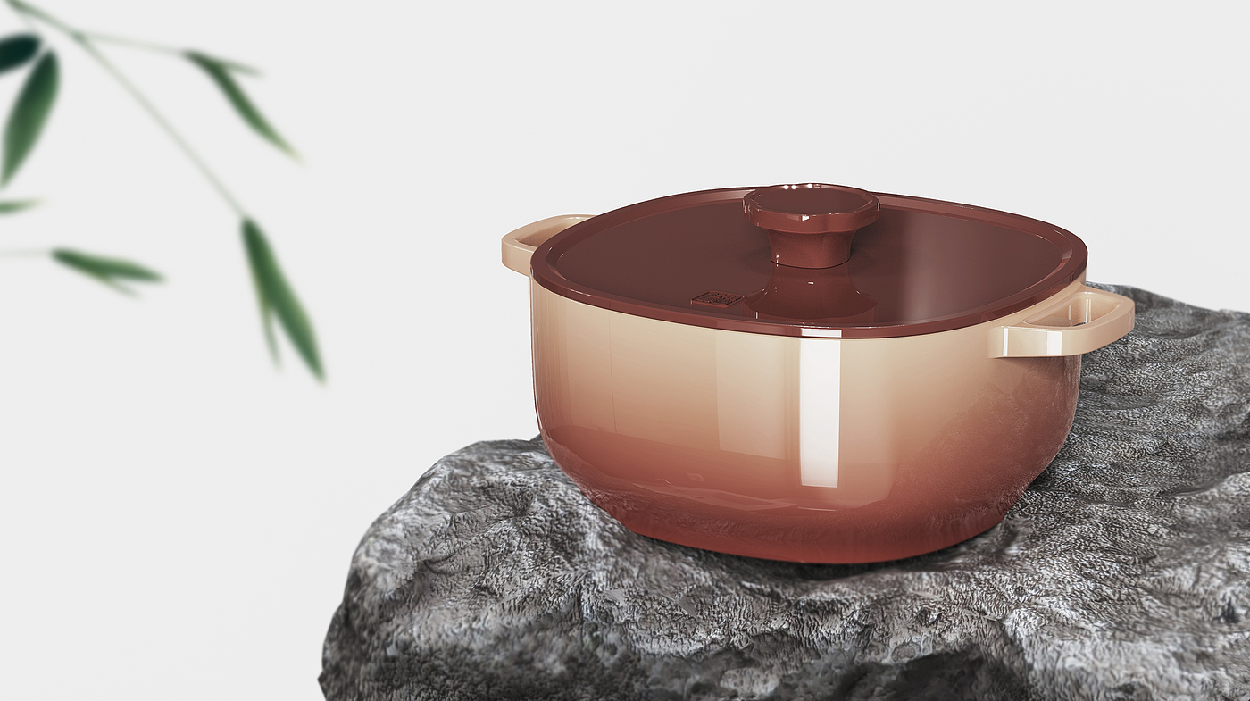 National tide，Enamel pot，kitchen，