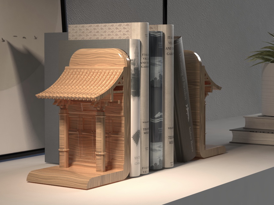 bookends，Mortise and tenon，tradition，Cultural creation，