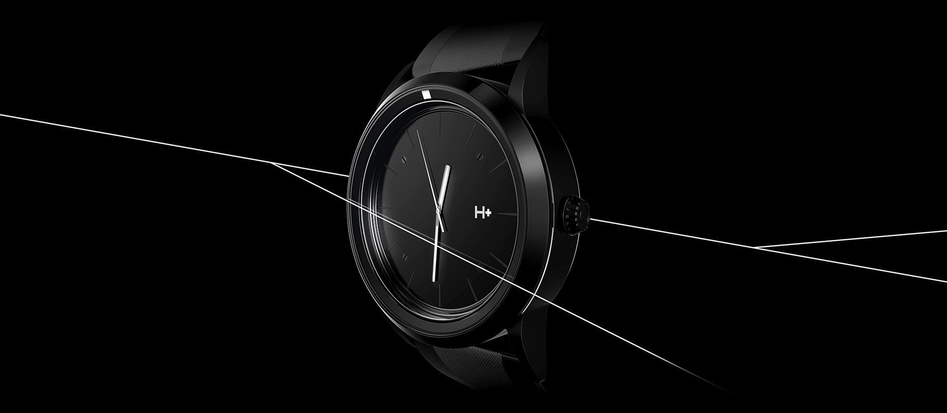 Wrist watch，black，h+，Jewellery，fashion，