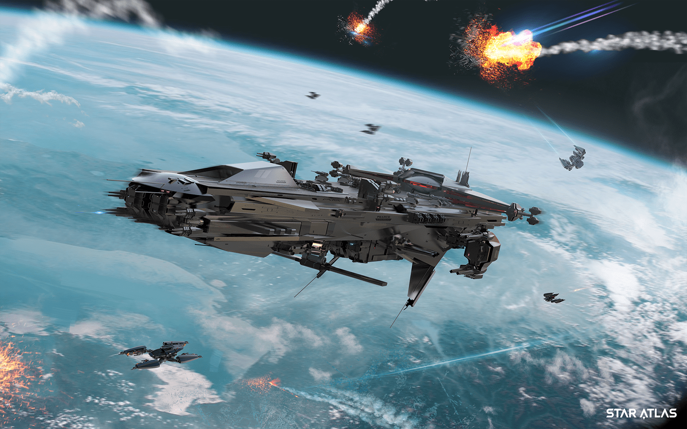 aviation，universe，airship，space flight，conceptual design，