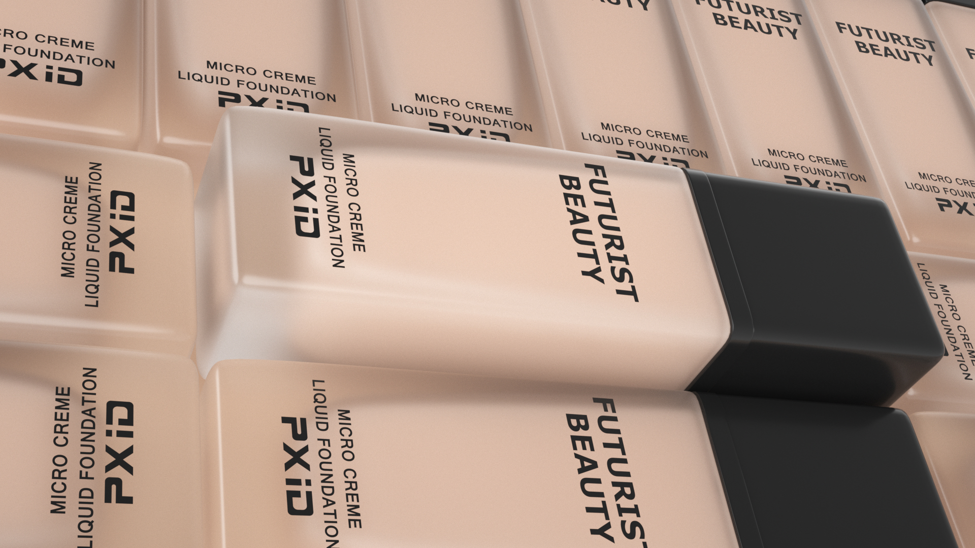 Product video，Cosmetics，Liquid Foundation，Video animation，