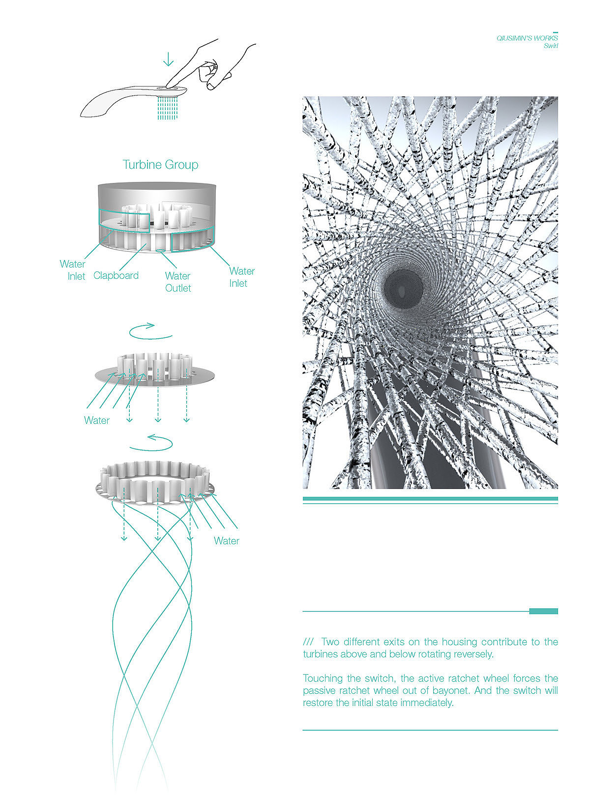 vortex，water tap，