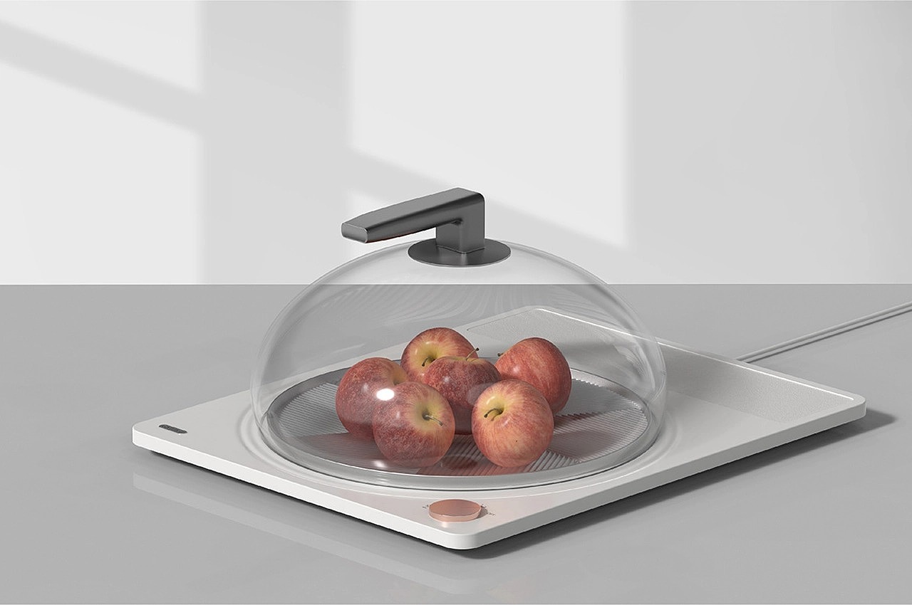 ODNY. BOX，Food storage concept，Control knob，Minimalist Aesthetics，