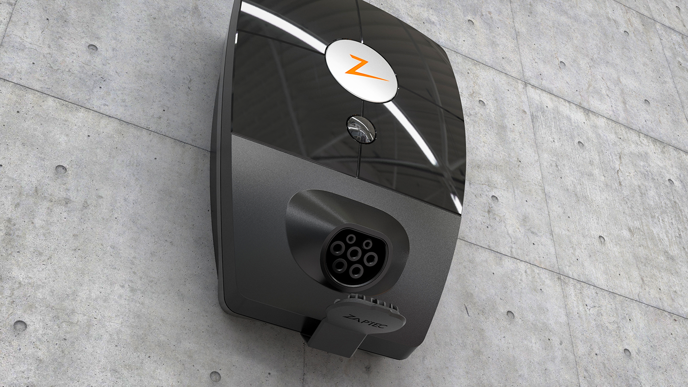 Electric vehicle，charge，black，outdoor，