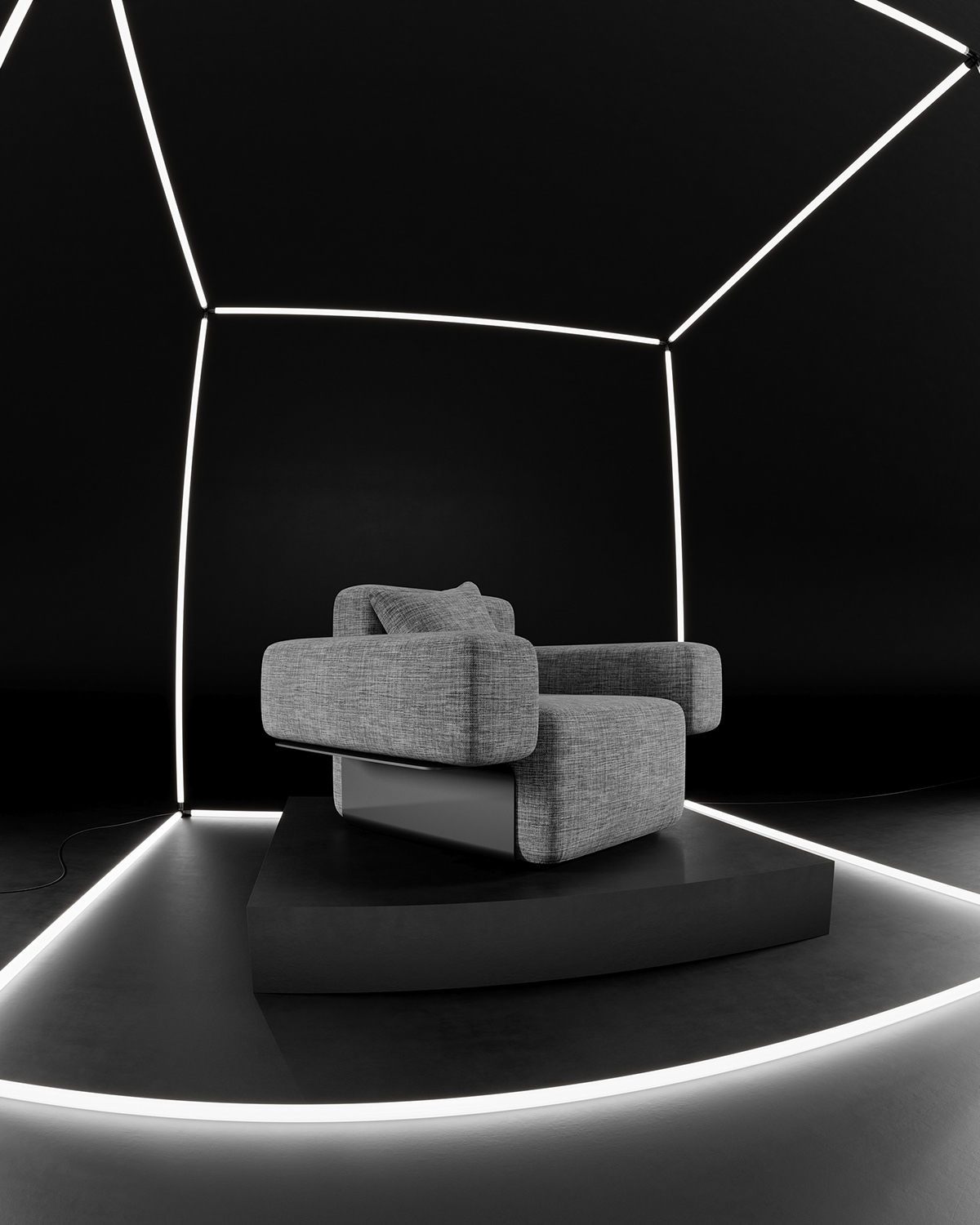 Armchair，POLTRONAS CUBO，Soft and comfortable，