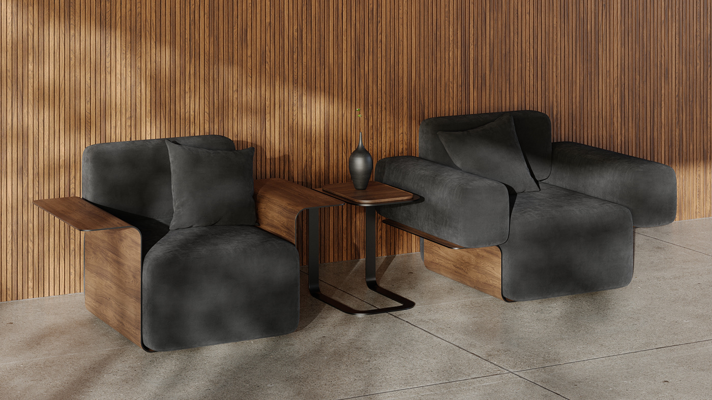 Armchair，POLTRONAS CUBO，Soft and comfortable，