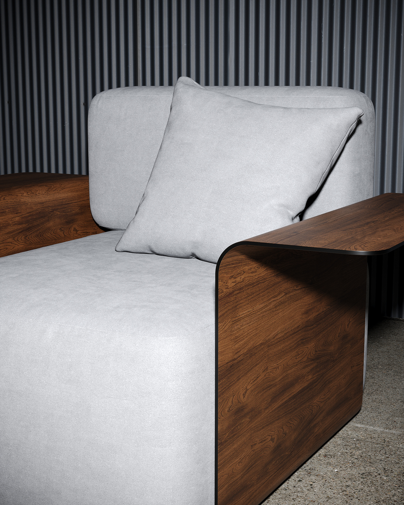 Armchair，POLTRONAS CUBO，Soft and comfortable，