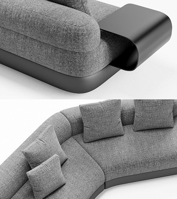 sofa，comfortable，Long and big，