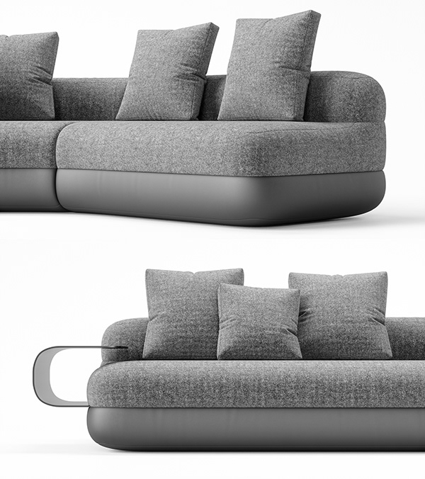 sofa，comfortable，Long and big，