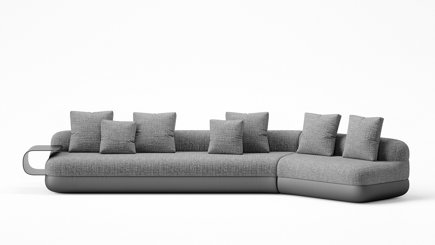 sofa，comfortable，Long and big，