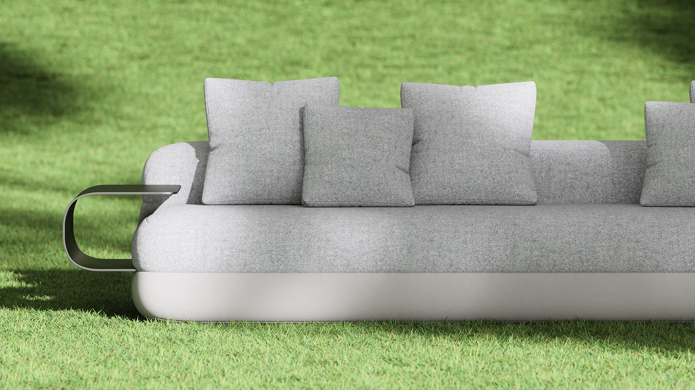 sofa，comfortable，Long and big，