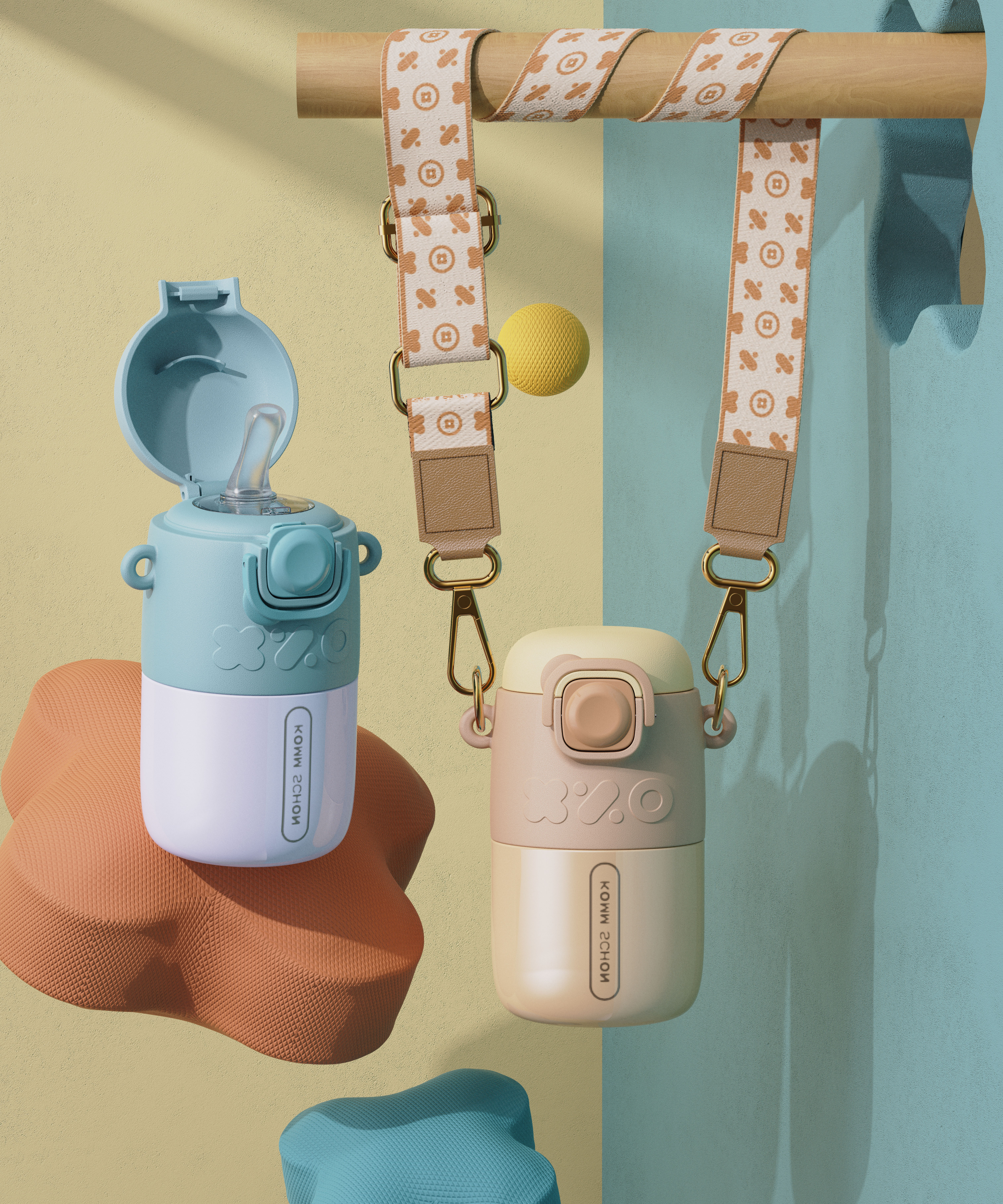 Design of symbolic thermos cup，