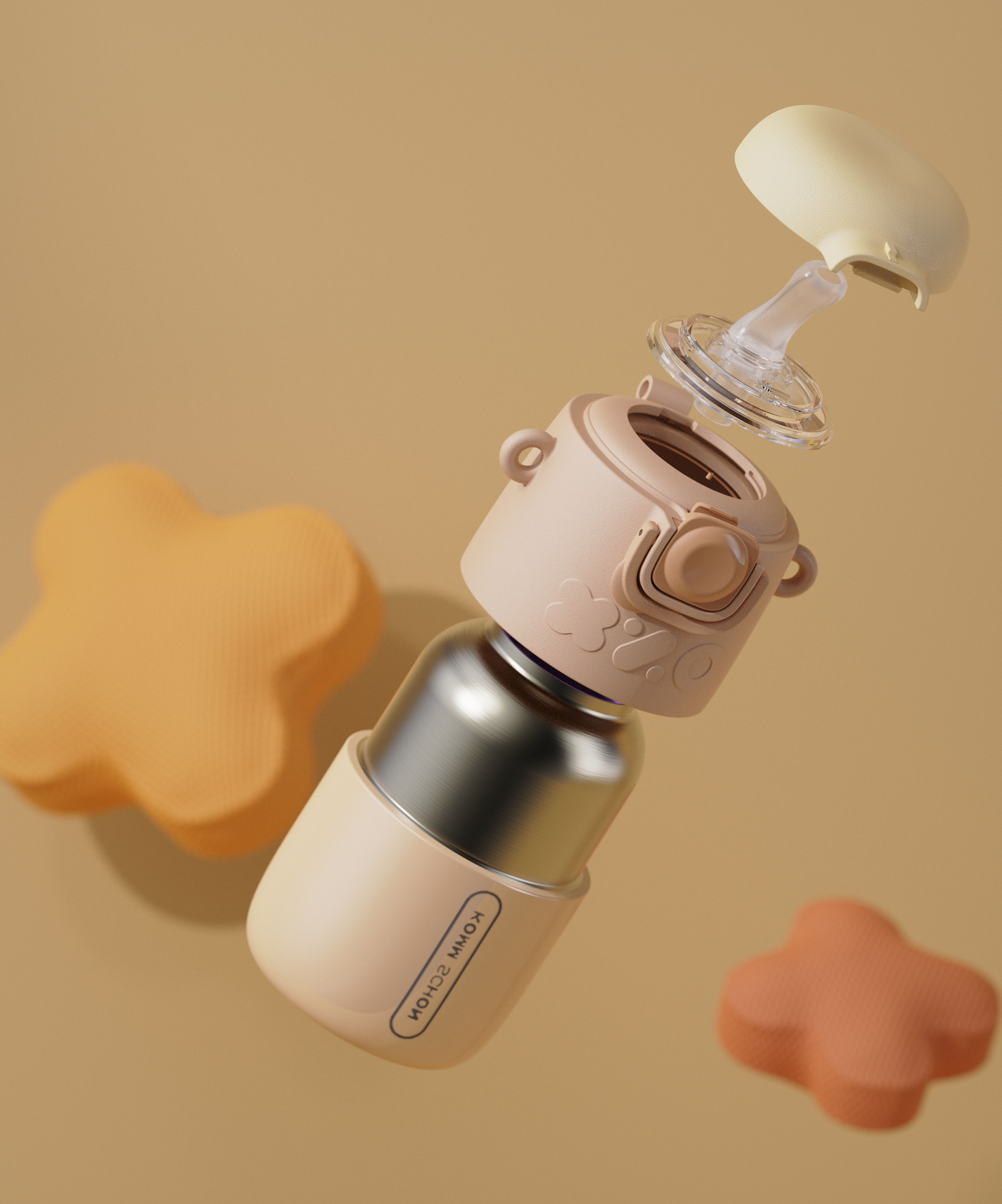 Design of symbolic thermos cup，