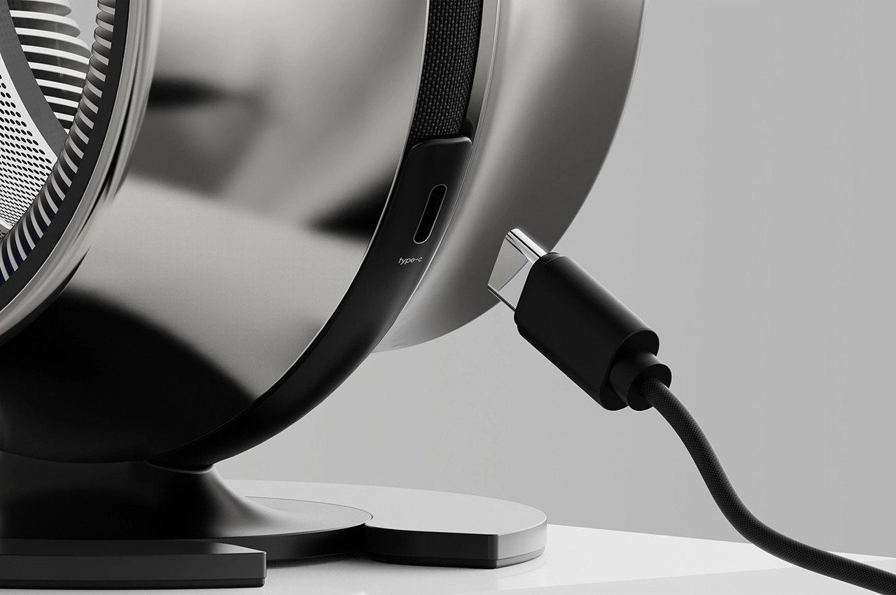 Sculptural sense，speaker，abstract，Chrome plating，