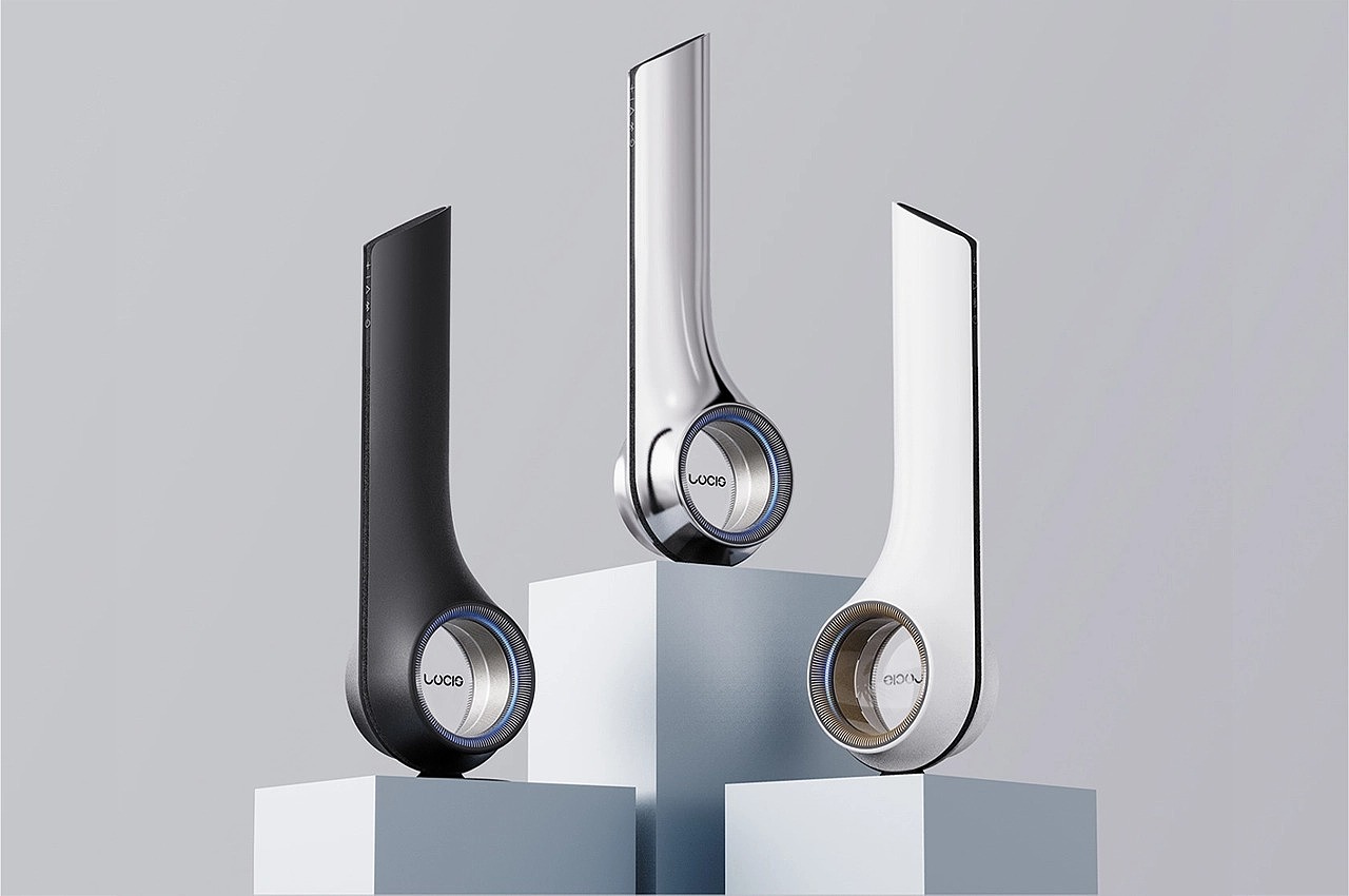 Sculptural sense，speaker，abstract，Chrome plating，