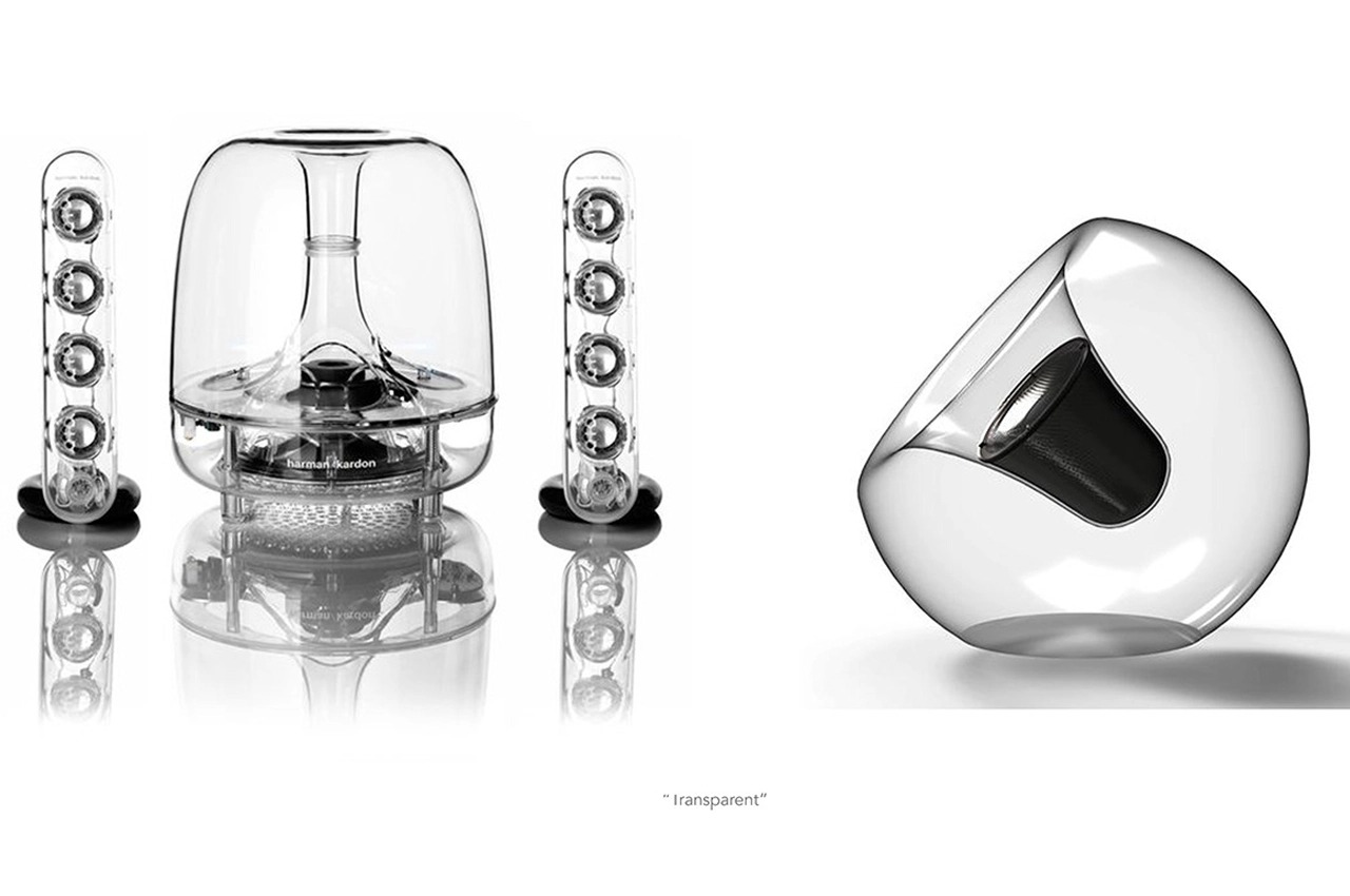 Sculptural sense，speaker，abstract，Chrome plating，