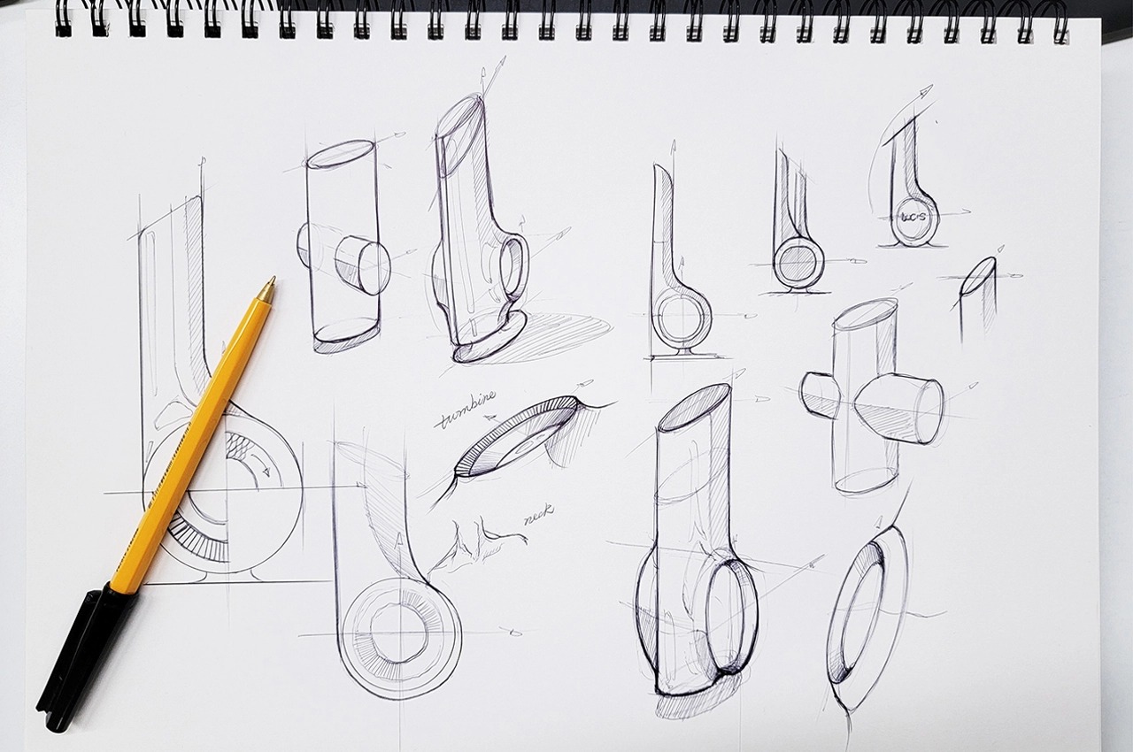 Sculptural sense，speaker，abstract，Chrome plating，