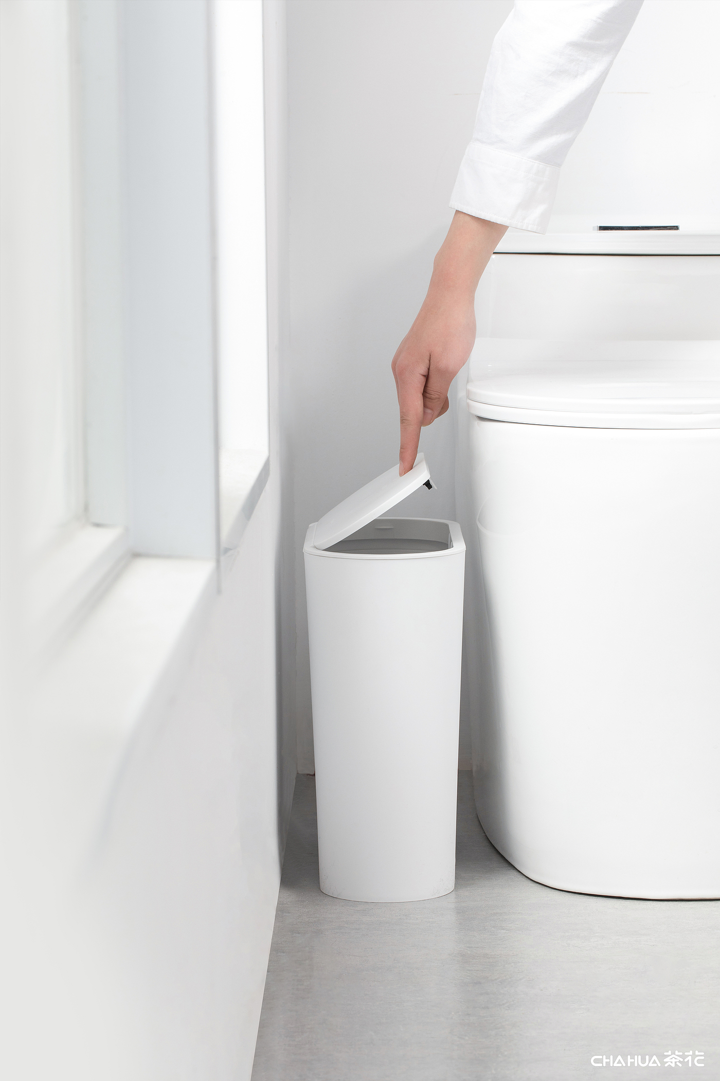 Camellia，Home Furnishing，Receive，trash can，clean，