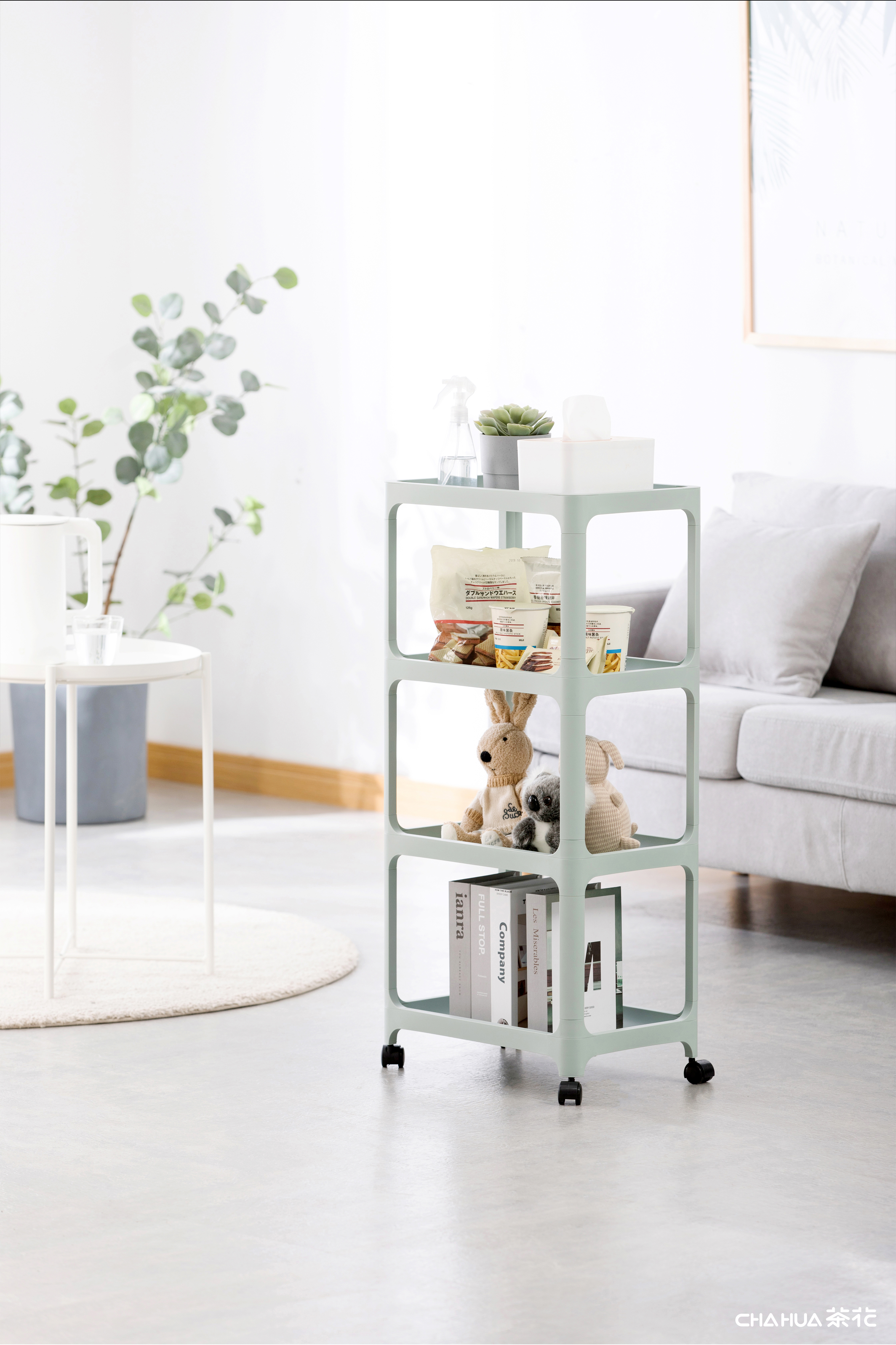 Camellia，Home Furnishing，Receive，Storage rack，portability，
