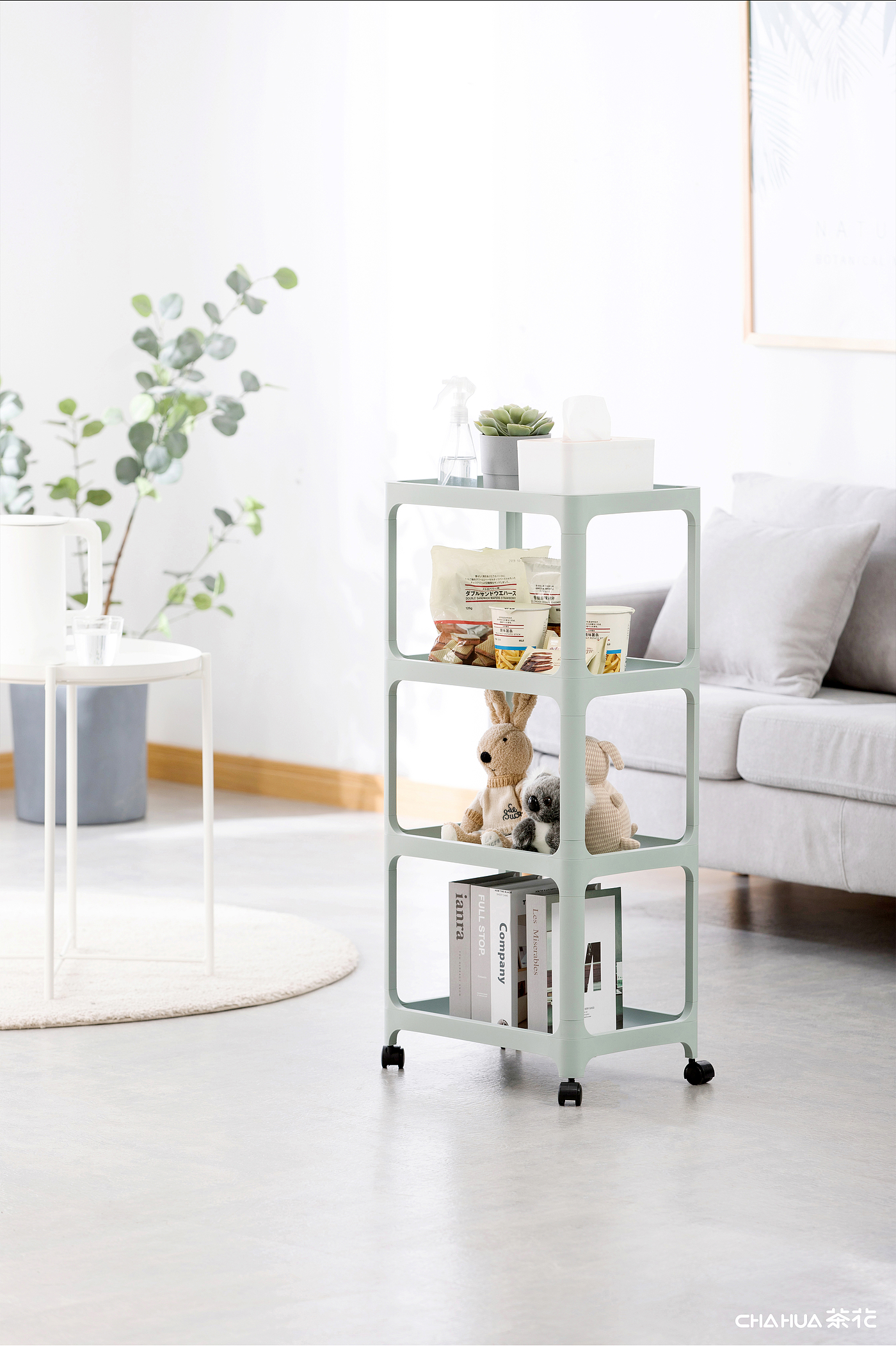 Camellia，Home Furnishing，Receive，Storage rack，portability，