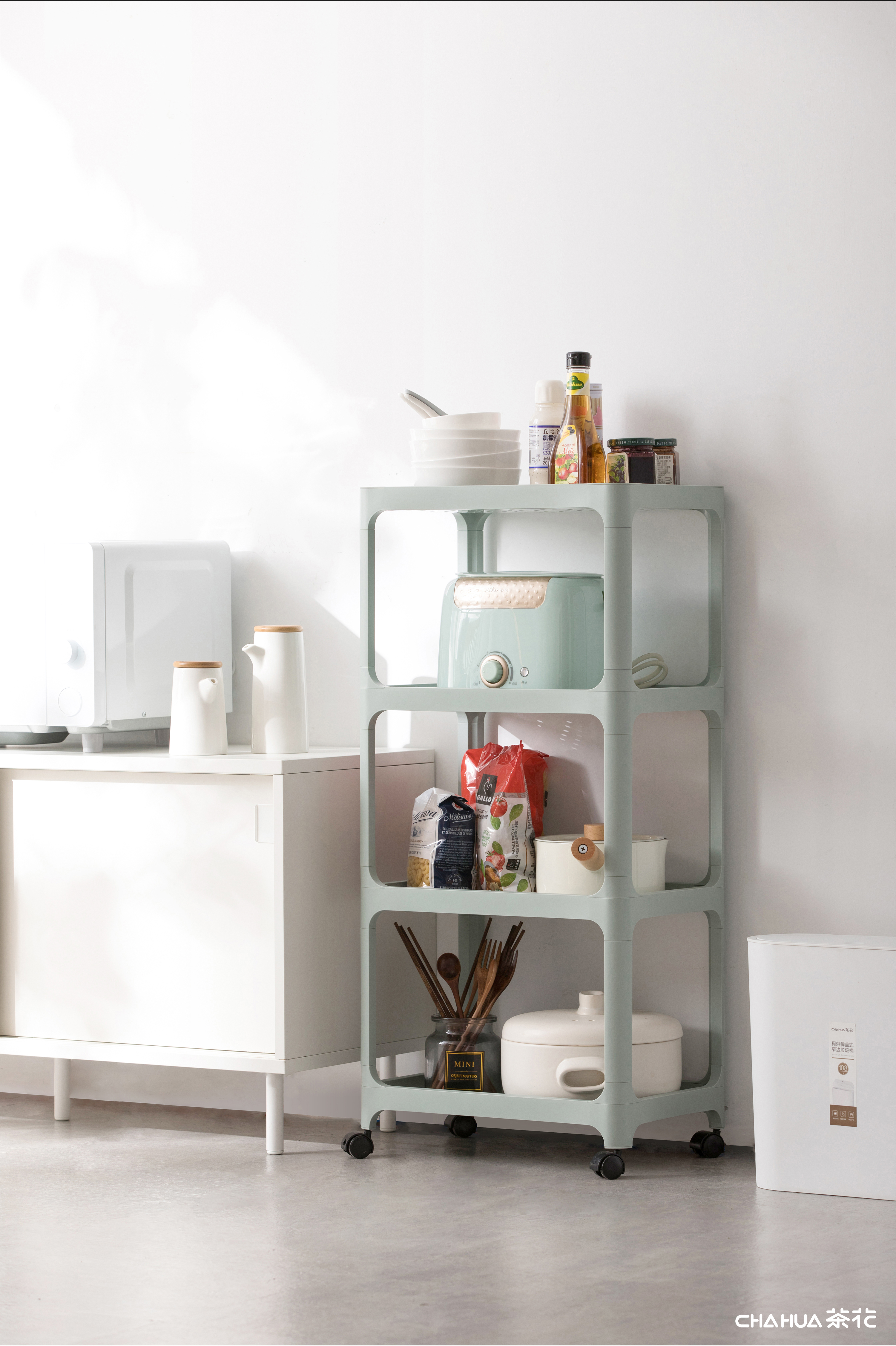 Camellia，Home Furnishing，Receive，Storage rack，portability，