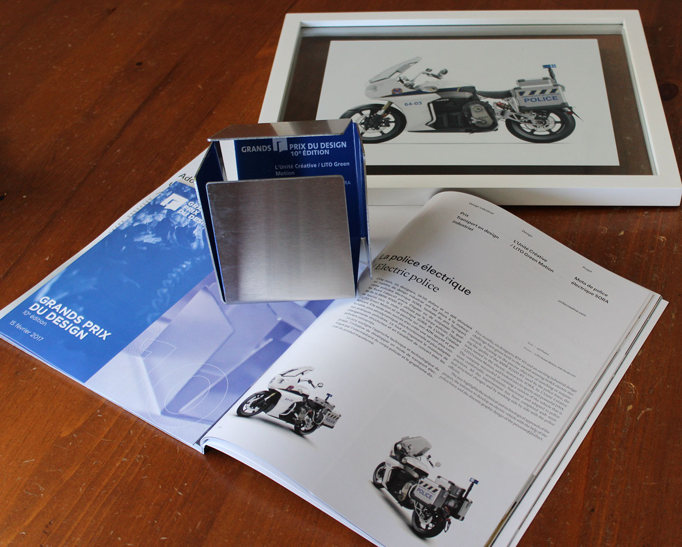 LITO，Electric motorcycle，police car，Designer: Jun Semin，