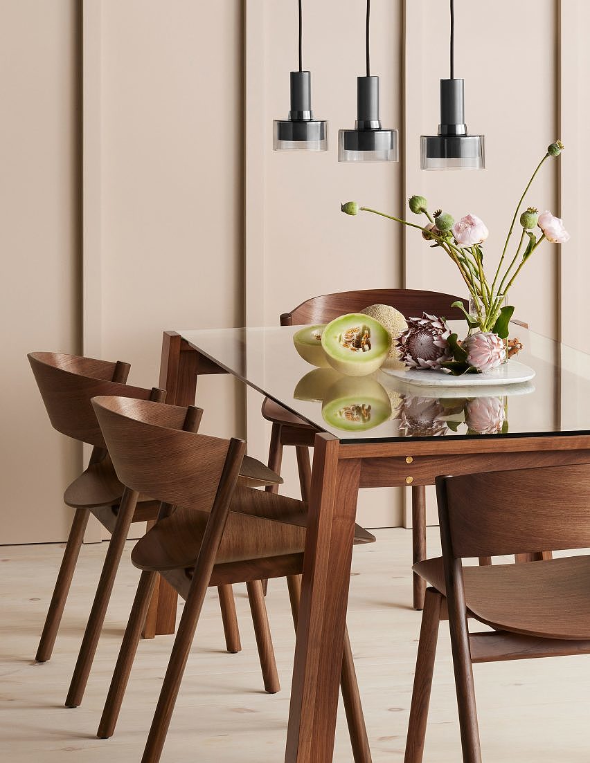chair，Dining chair，wooden ，Dot Blue，