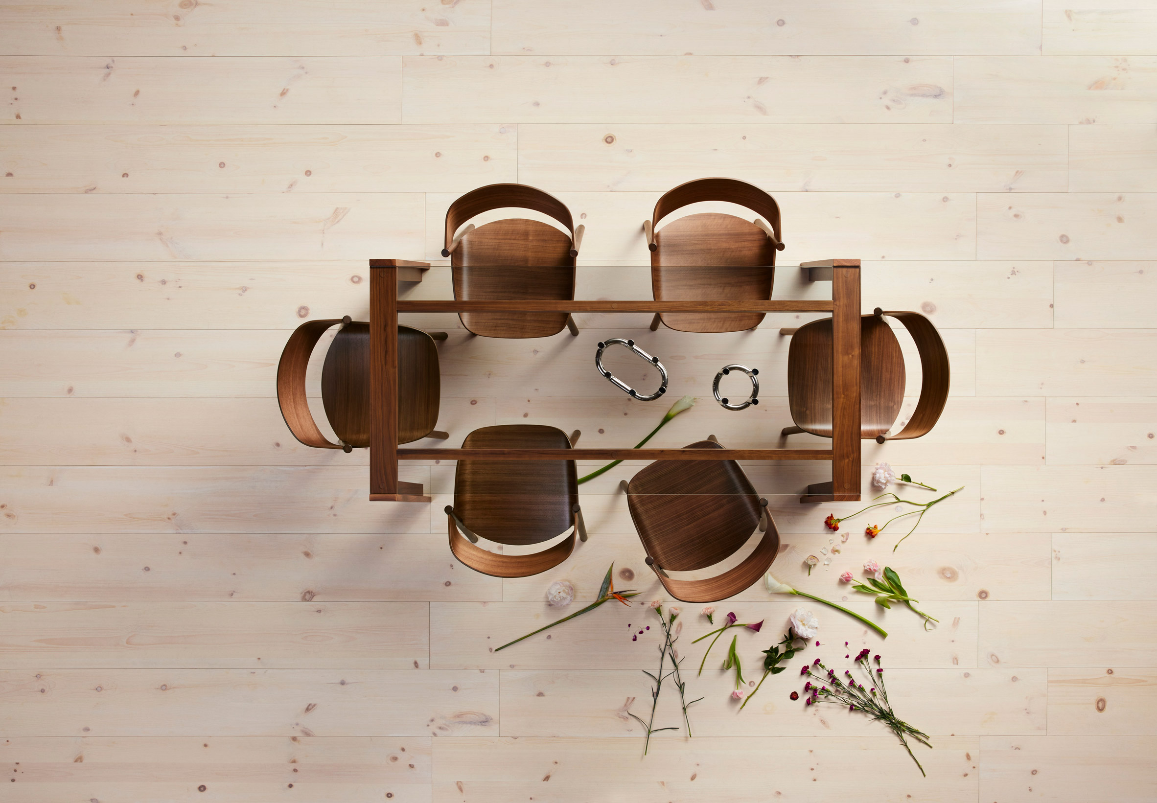 chair，Dining chair，wooden ，Dot Blue，