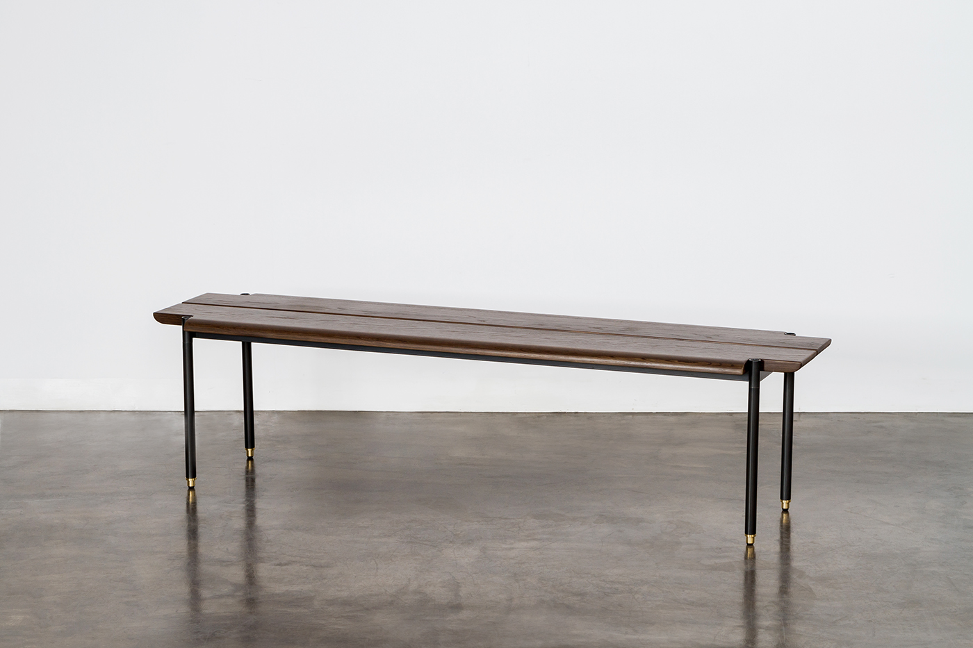 bench，Storage，Shelf，oak，steel，