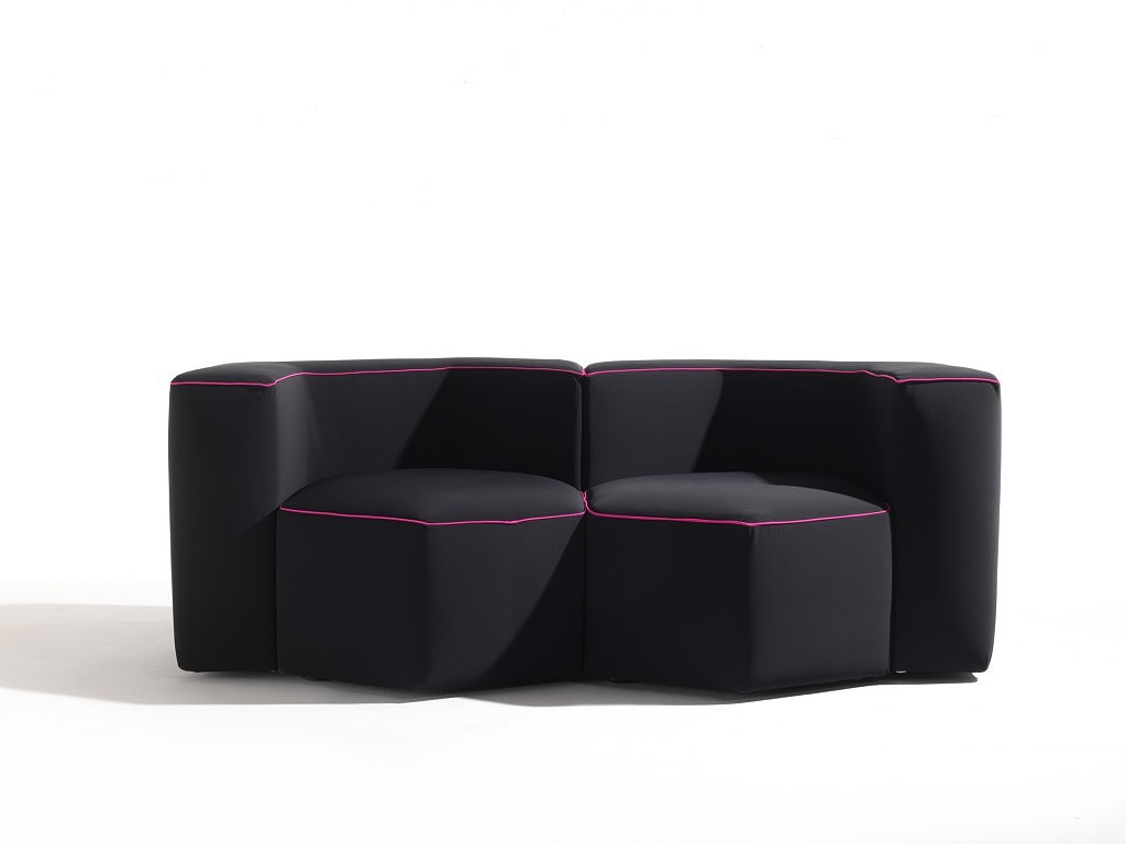 Karim，black and white，HEX，sofa，