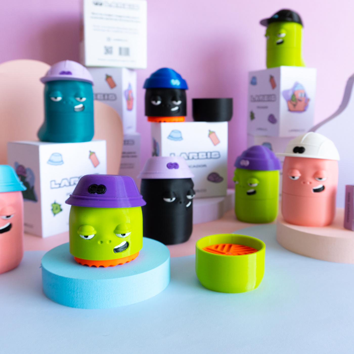 Larbis，Grinding machine，Brand identity，