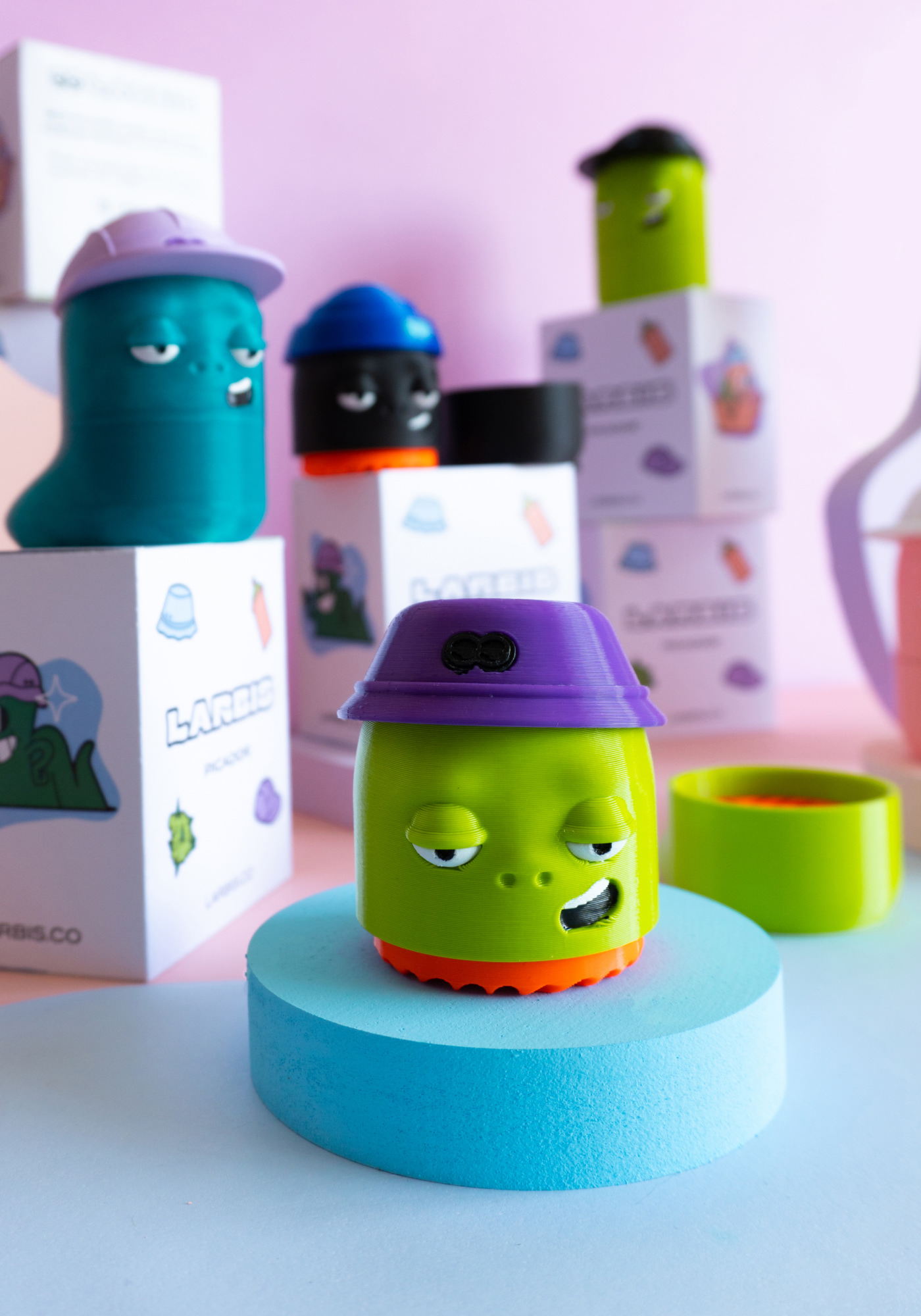 Larbis，Grinding machine，Brand identity，