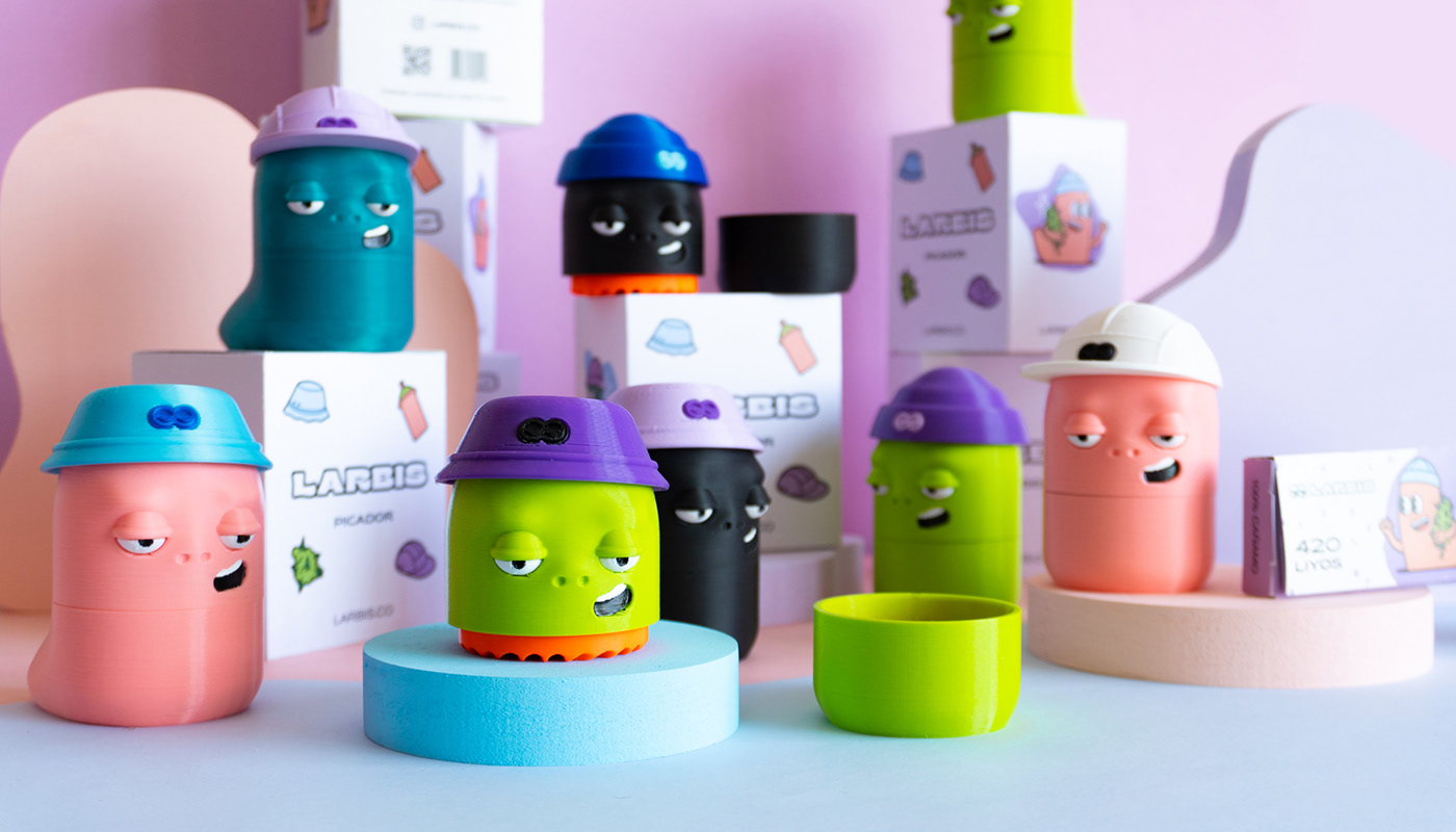 Larbis，Grinding machine，Brand identity，