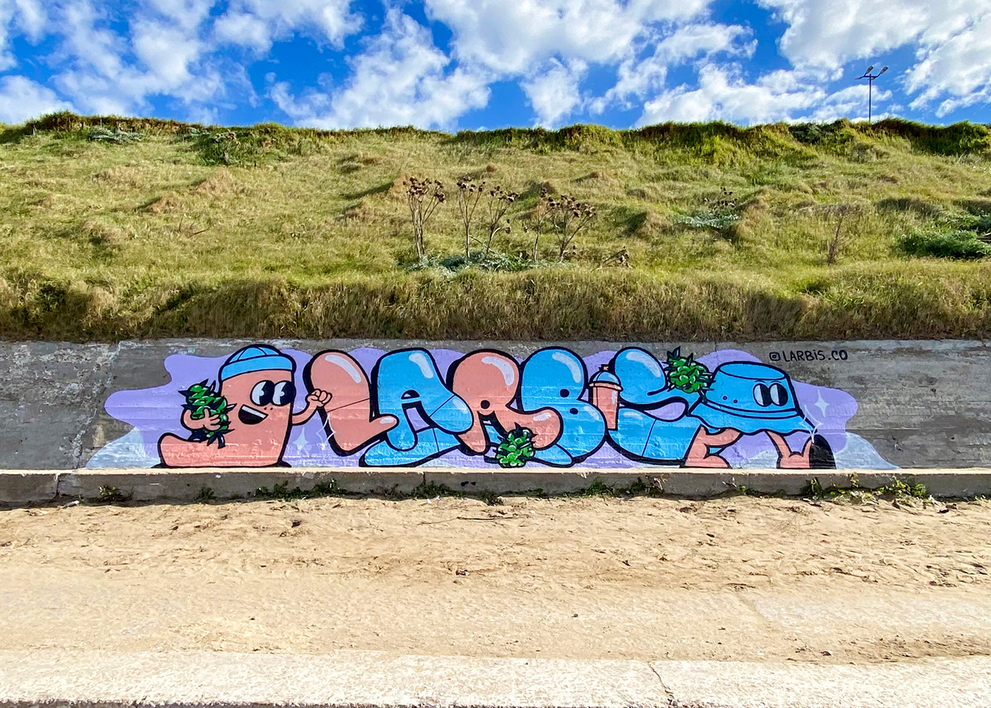 Larbis，Grinding machine，Brand identity，