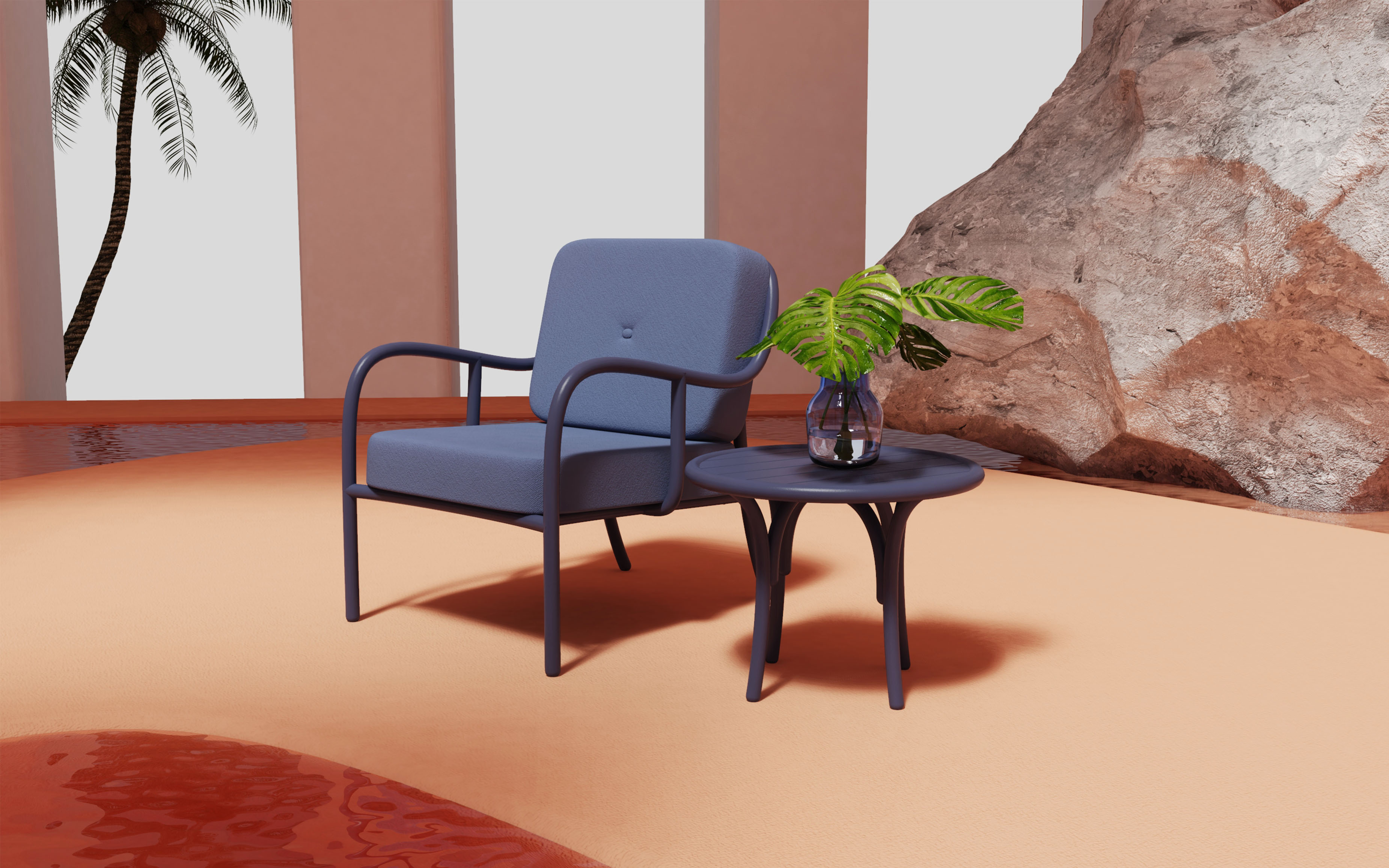 sofa，Sofa chair，furniture design ，Outdoor furniture，chair，Courtyard furniture，