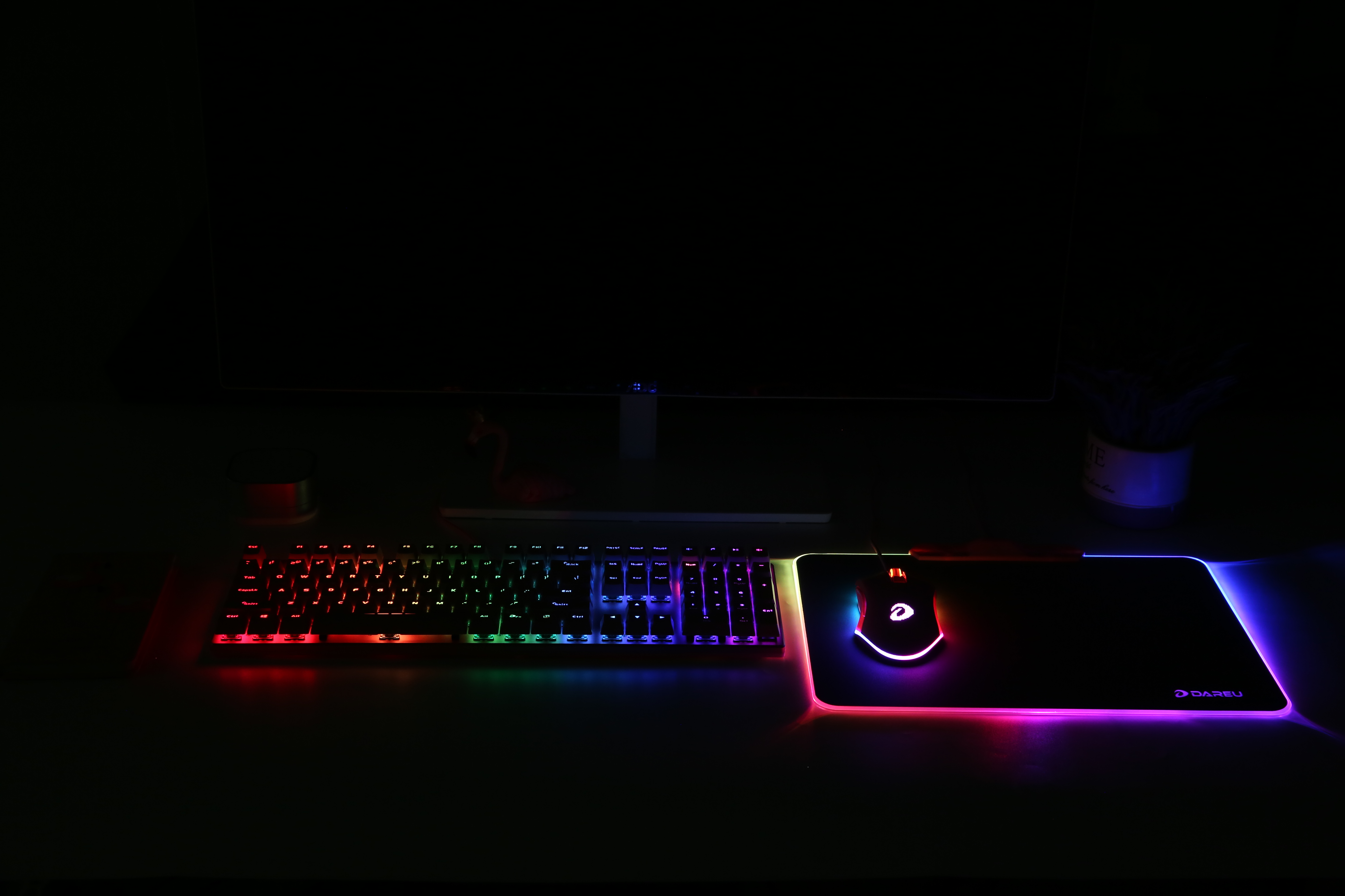 Daryou，RGB light，Key mouse，