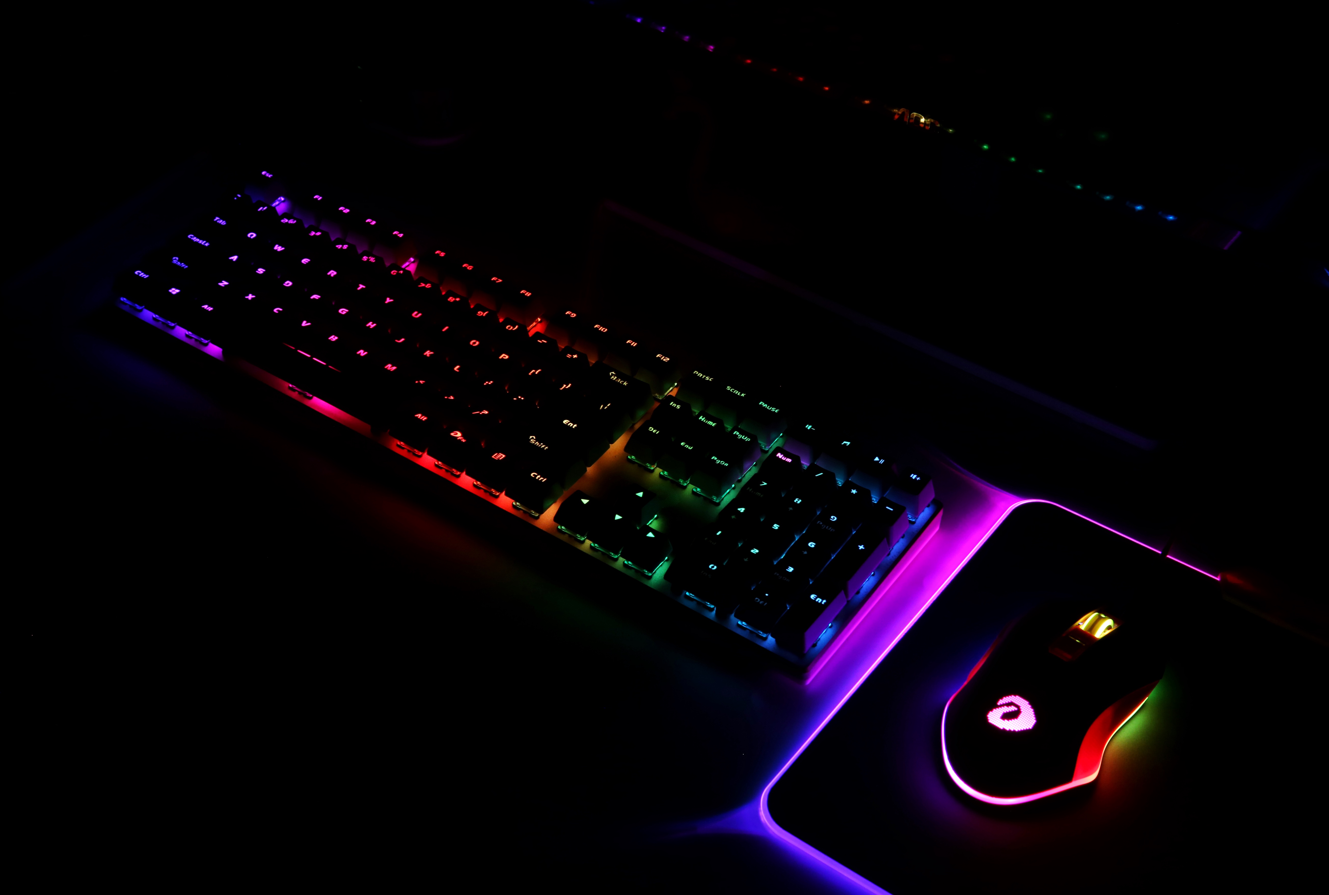 Daryou，RGB light，Key mouse，