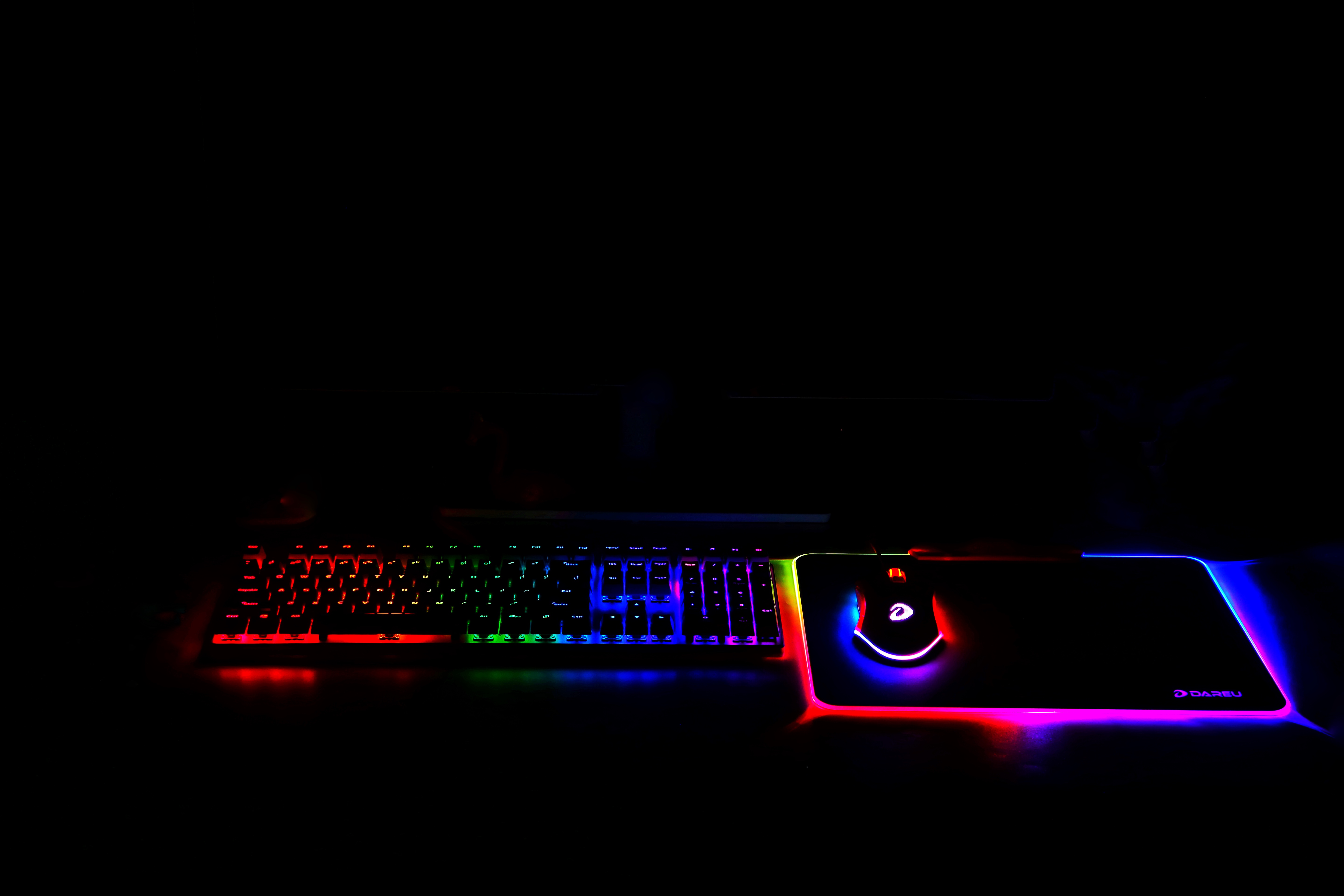 Daryou，RGB light，Key mouse，