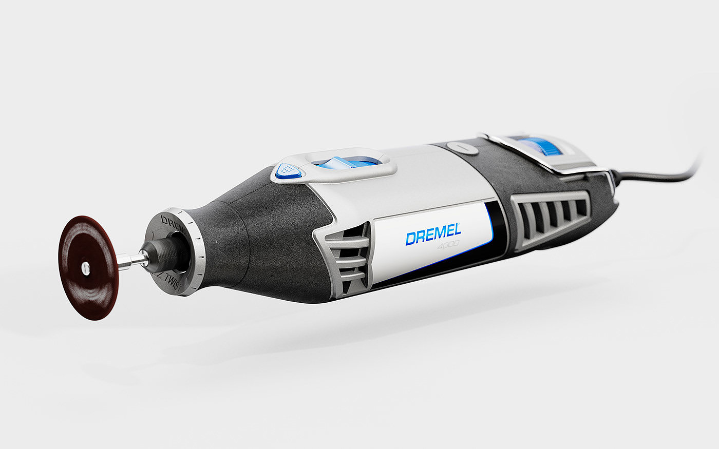 DREMEL 4000，工具电磨机，附件，拆卸，