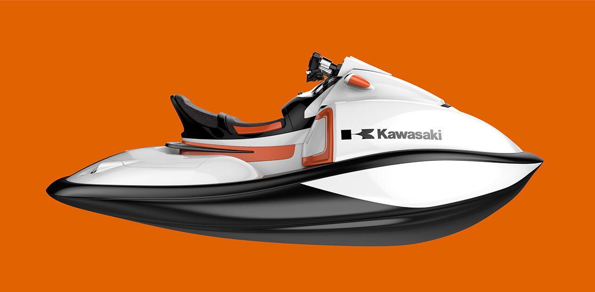 conceptual design，Water motor，Kawasaki Heavy Industries，Blue whale，beluga，