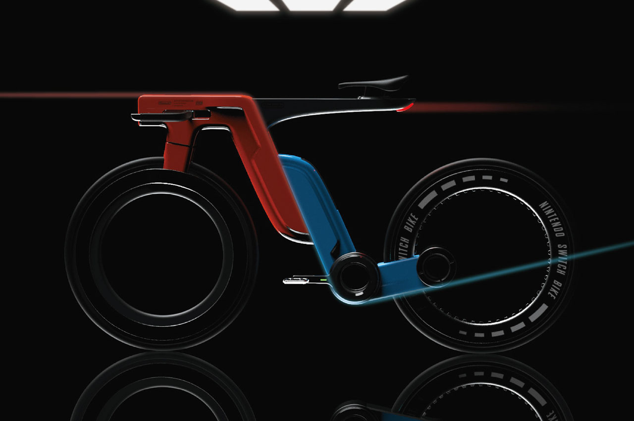 switch，Bicycle，outdoors，