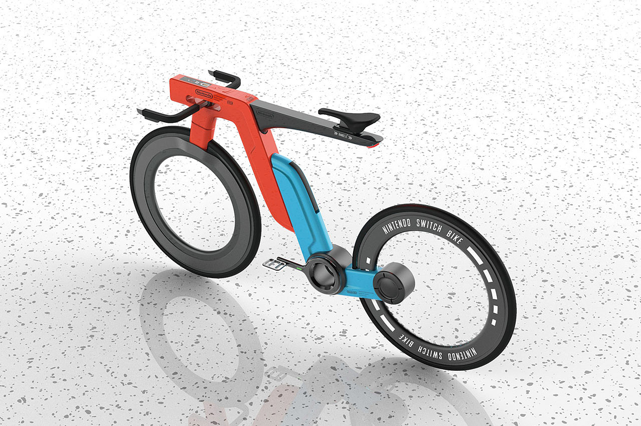 switch，Bicycle，outdoors，