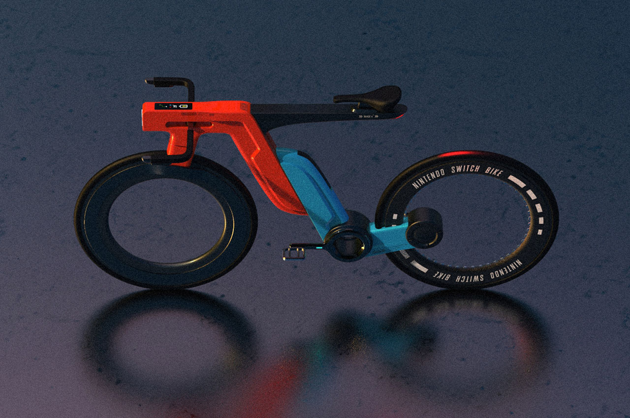 switch，Bicycle，outdoors，