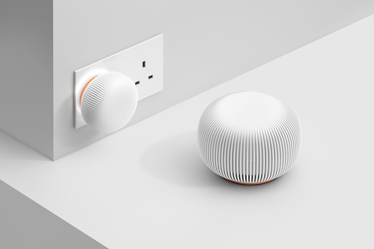 Zobi Hedgehog.，WiFi detector，product design，