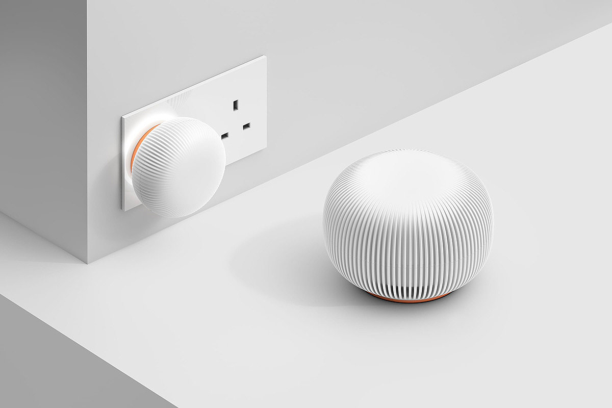 Zobi Hedgehog.，WiFi detector，product design，