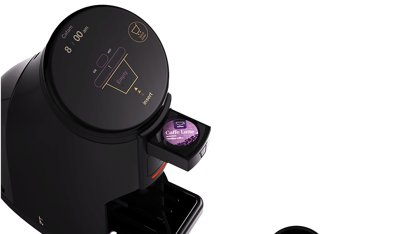 Coffee machine，Touch ，black，intelligence，Kitchenware，