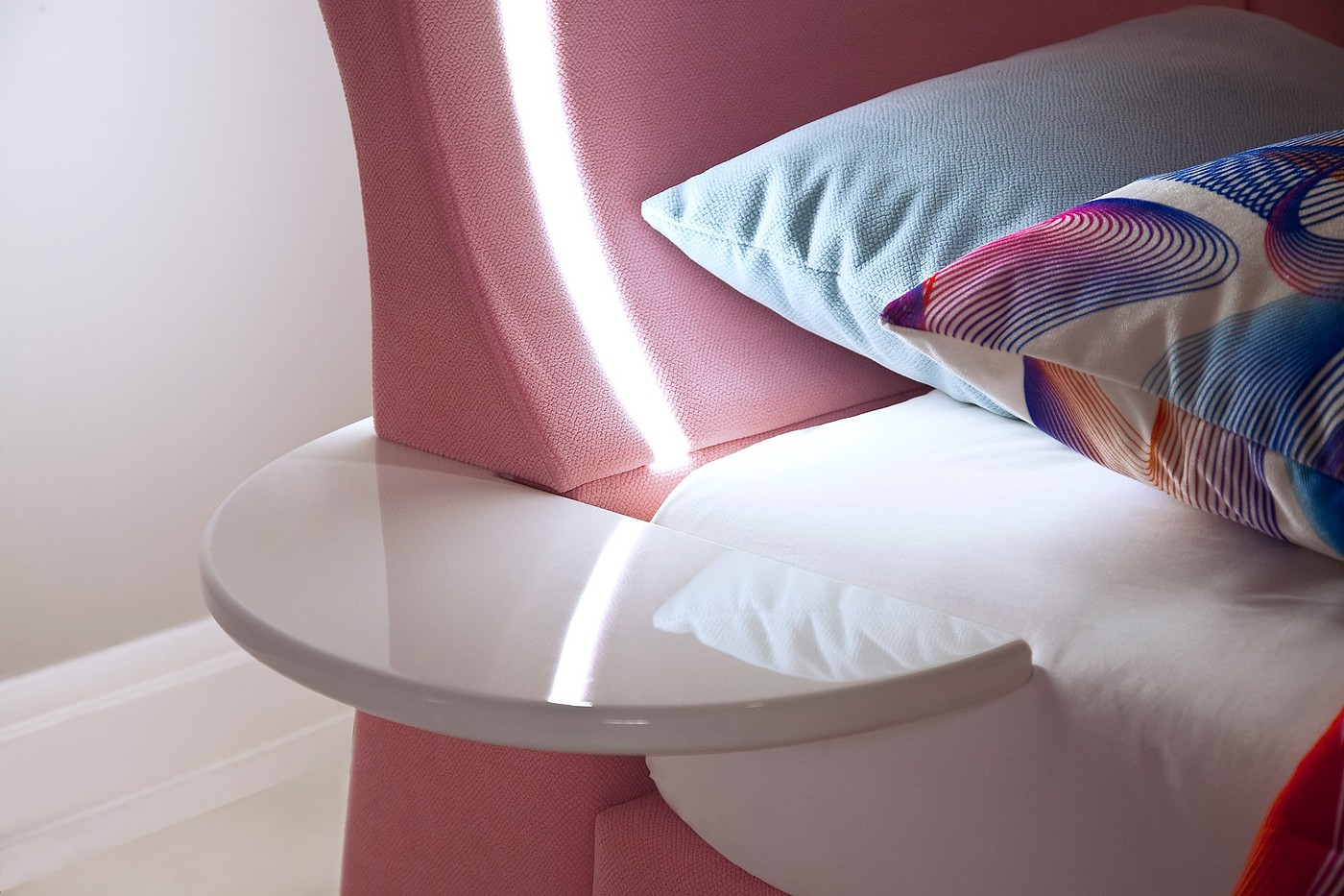 pink，Karim，furniture，Bed，