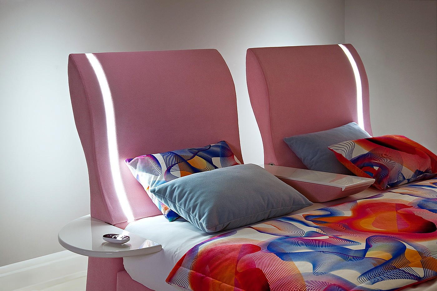 pink，Karim，furniture，Bed，