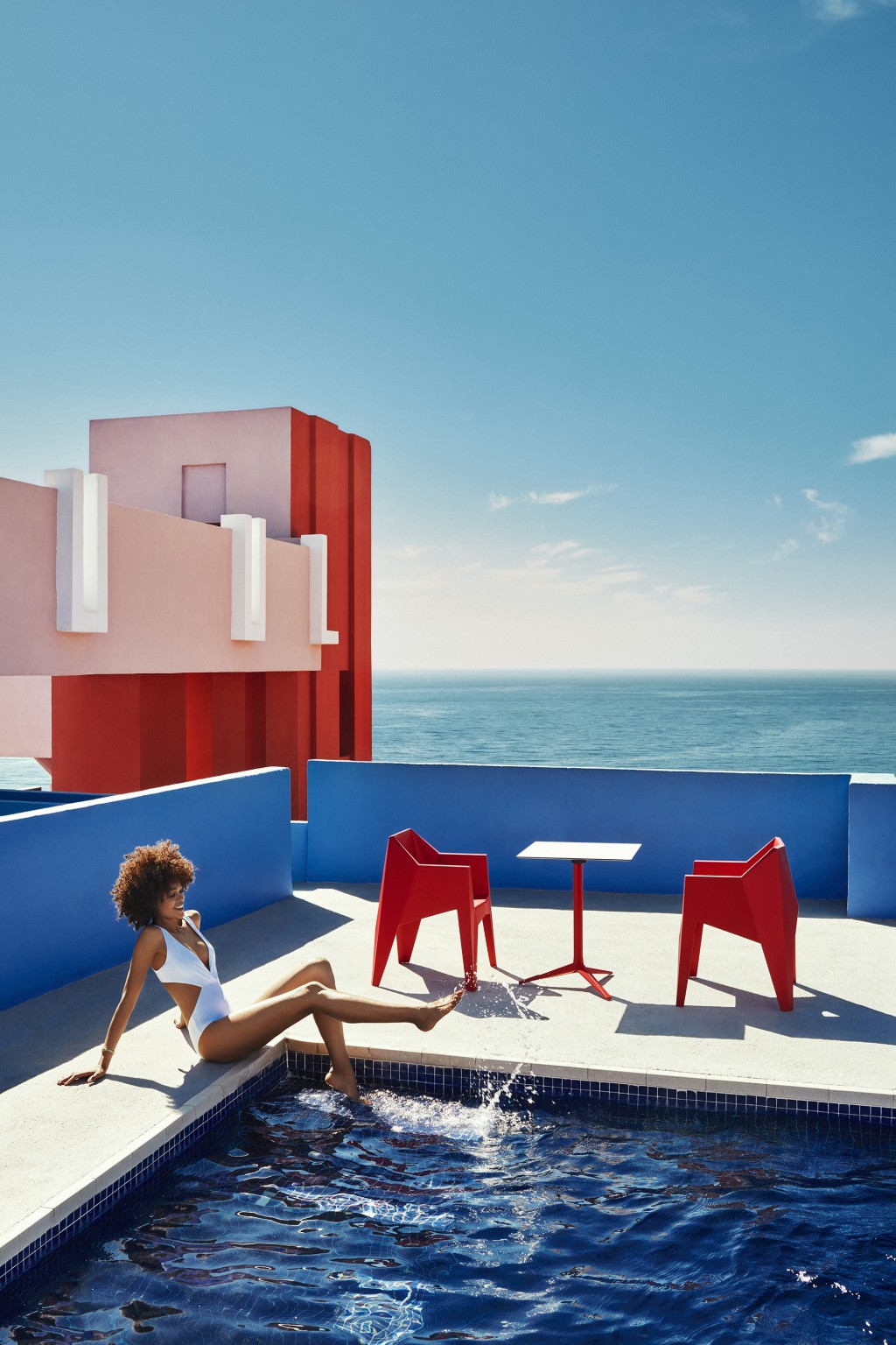 voxel，chair，outdoor，gules，Karim，